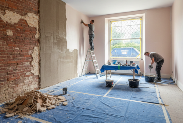 How much does it cost to replaster a room in Cheltenham