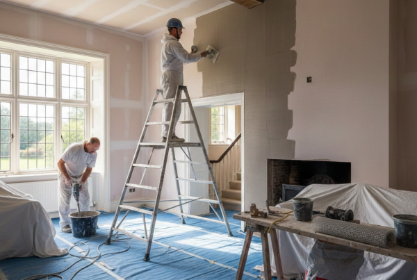 How much to plaster a room and ceiling in Cheltenham | Heritage Plastering