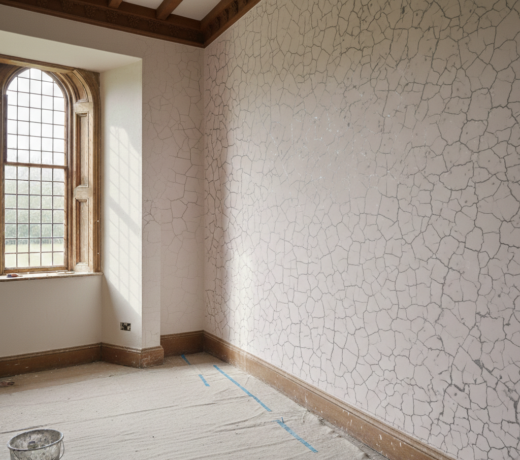 How to stop plaster cracking when drying?