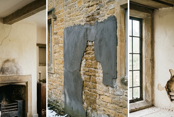 Common Plastering Problems in Cotswold Homes
